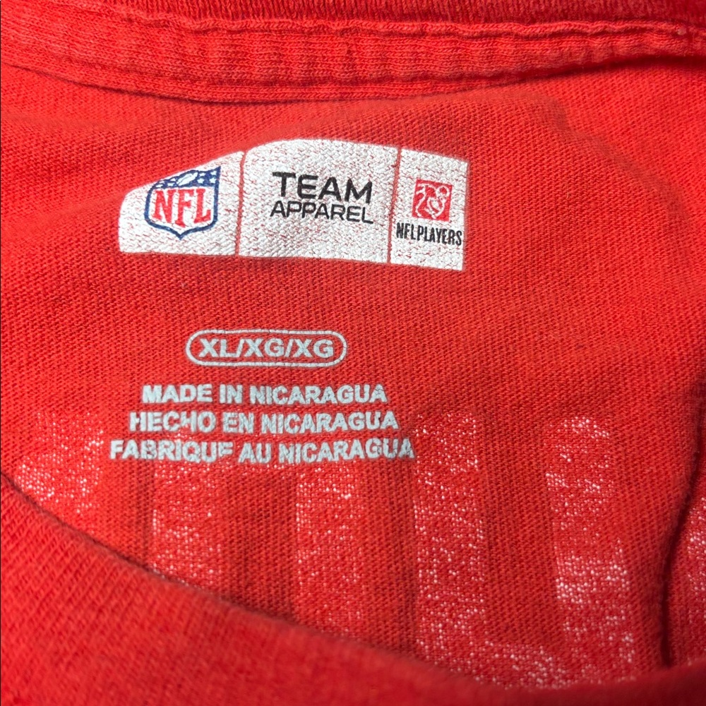 NFL team apparel Kansas City Chiefs T shirt Patrick Mahomes - Picture 7 of 11
